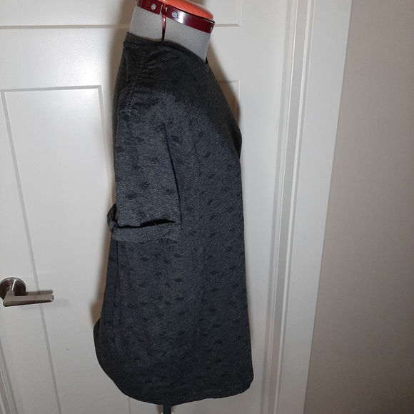 URBAN HERITAGE PLANET Mens Shirt Grey and Black - Picture 2 of 5